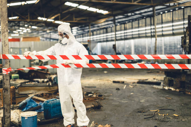 Professional Drug Lab Cleanup technician working in Firth, NE